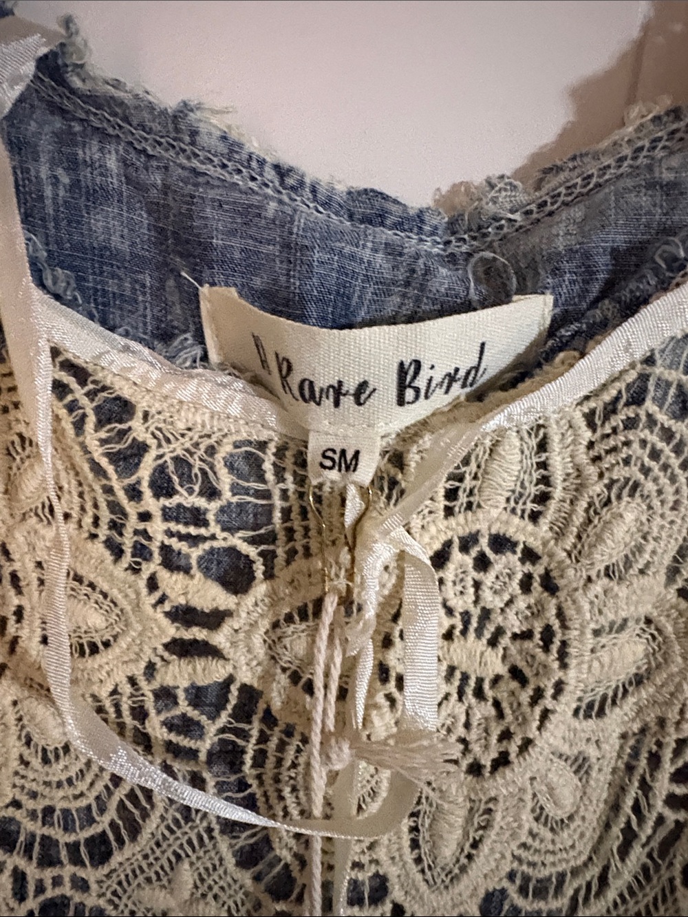 Vintage-Inspired Lace Maxi Dress in Beige - Picture 4 of 6
